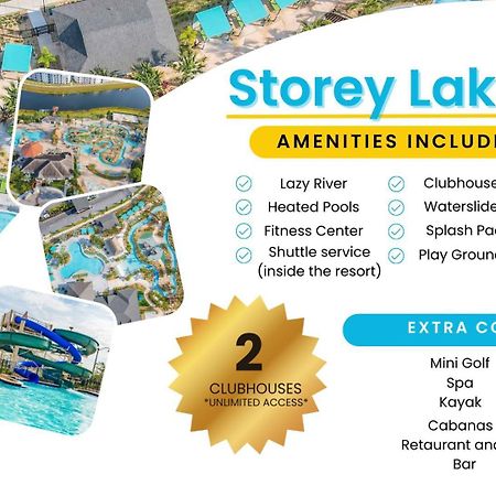 Gorgeous 2Br Lakeview Condo With Waterpark Kissimmee Eksteriør bilde